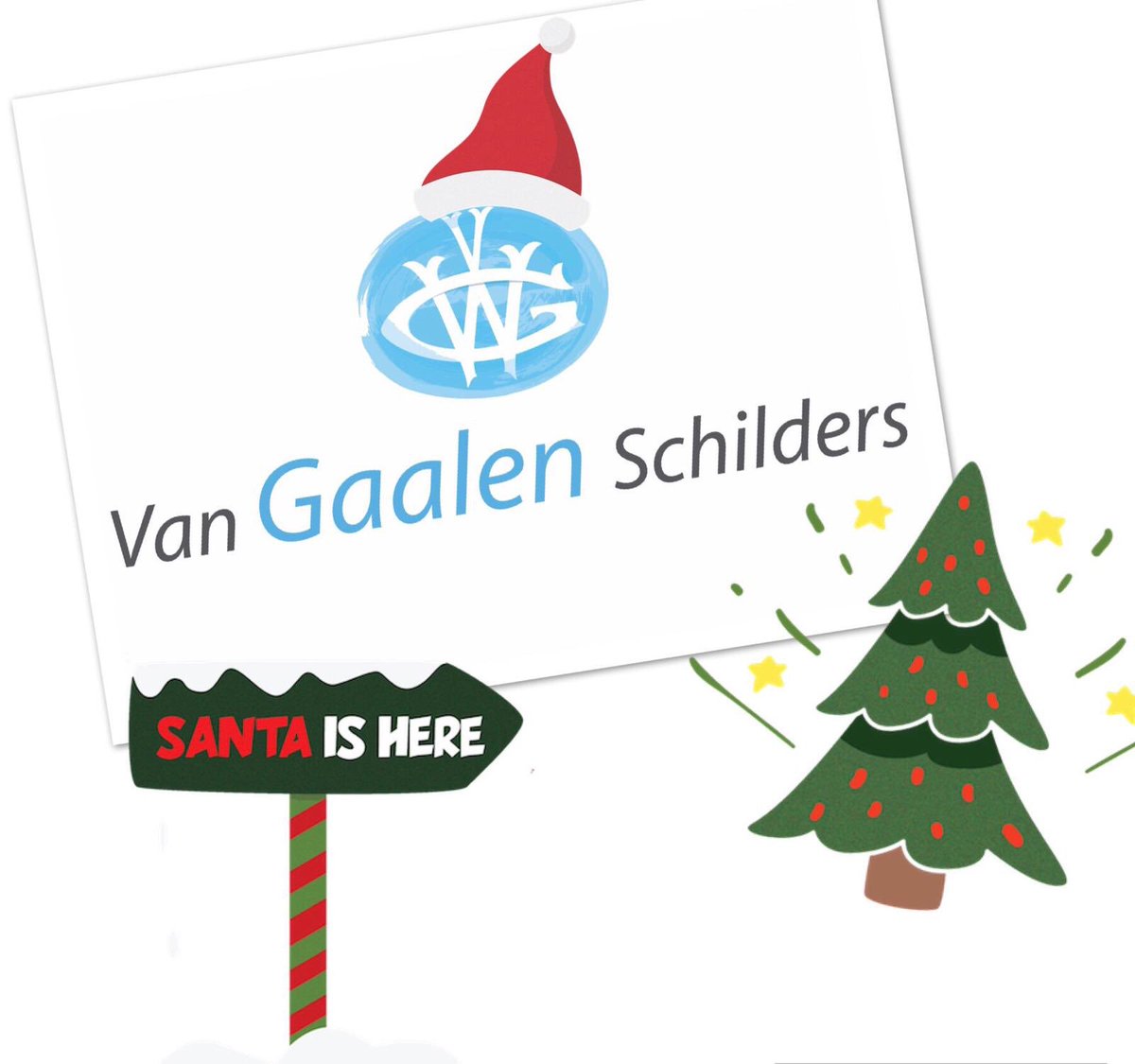 Van Gaalen Schilders wenst iedereen een fijne Kerst🎄