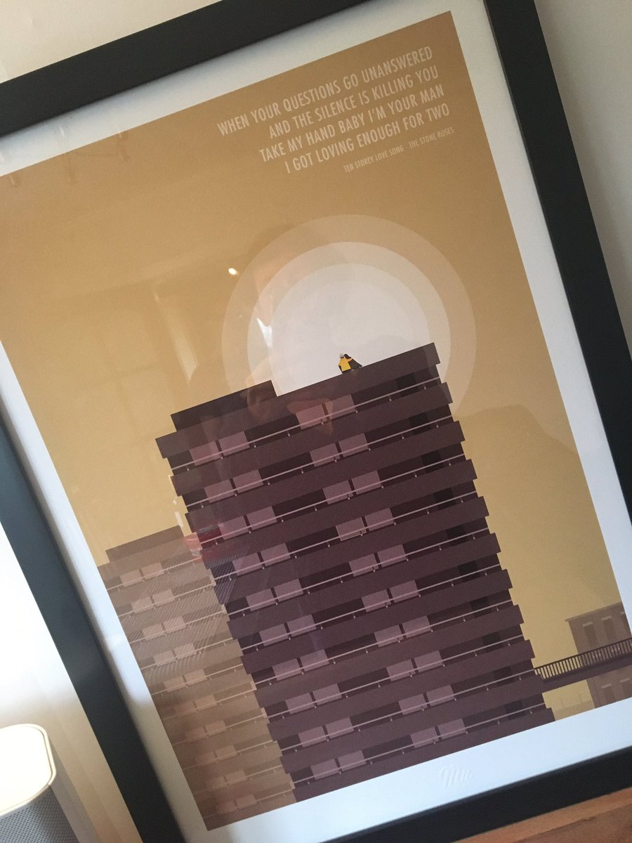 AndyPep72's tweet image. Mrs P buzzing today with this excellent @marcus_reed artwork - our wedding song! Merry Christmas and thanks @SecondStatetd @thestoneroses @ianbrown @Garymounfield1