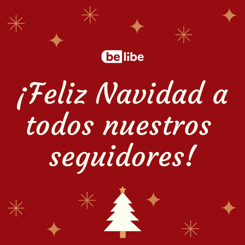 belibe_es's tweet photo. ¡FELIZ NAVIDAD A TODOS NUESTROS SEGUIDORES! 🎅🤶☃️🎄

#FelizNavidad ✨ https://t.co/0vTZtpV762