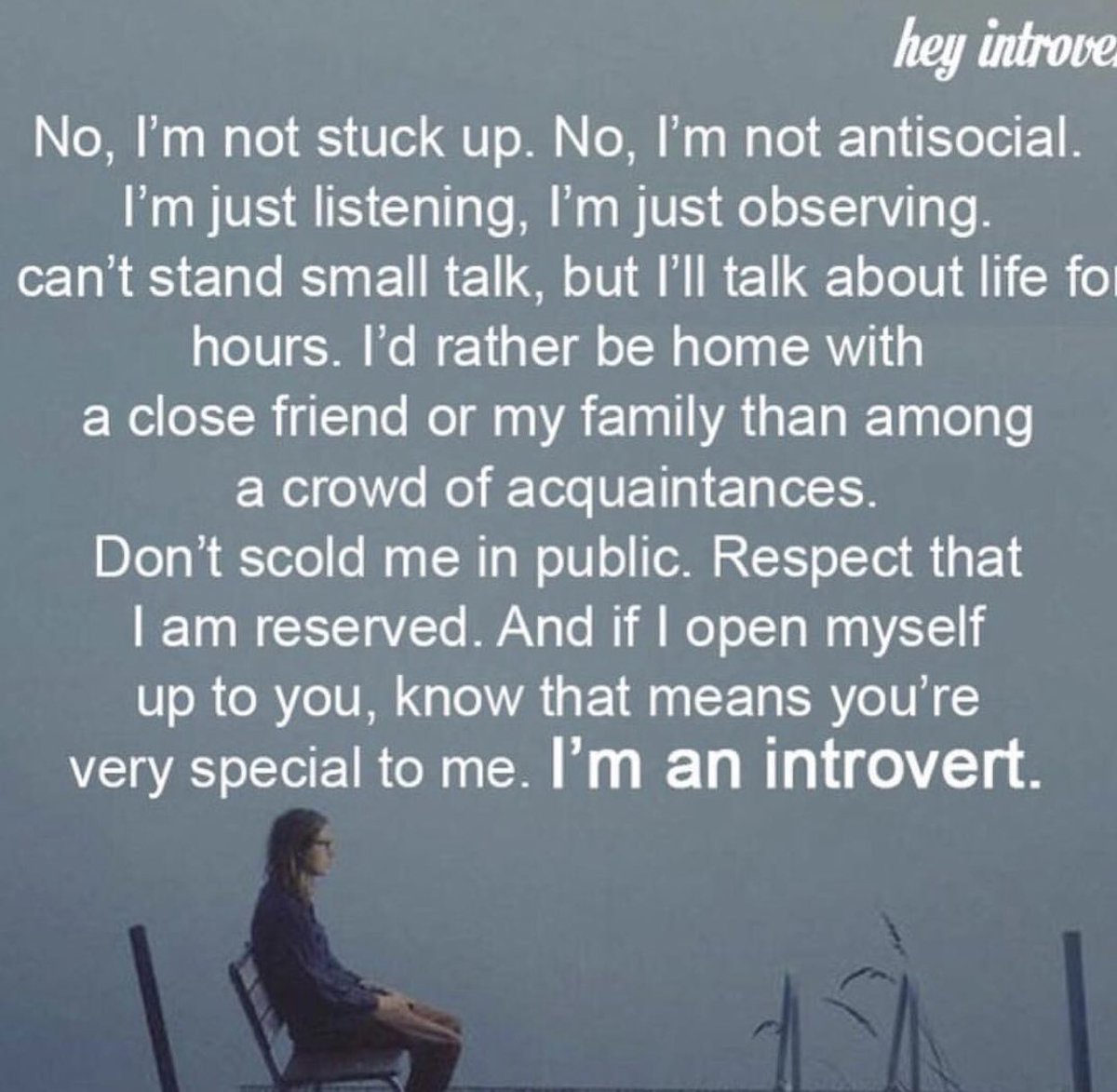 FeelsIntrovert's tweet image. #introvert #introvertproblems #introvertlife #alonetime #comfortzone #quotes #solitude #ambivert #intj #introverted