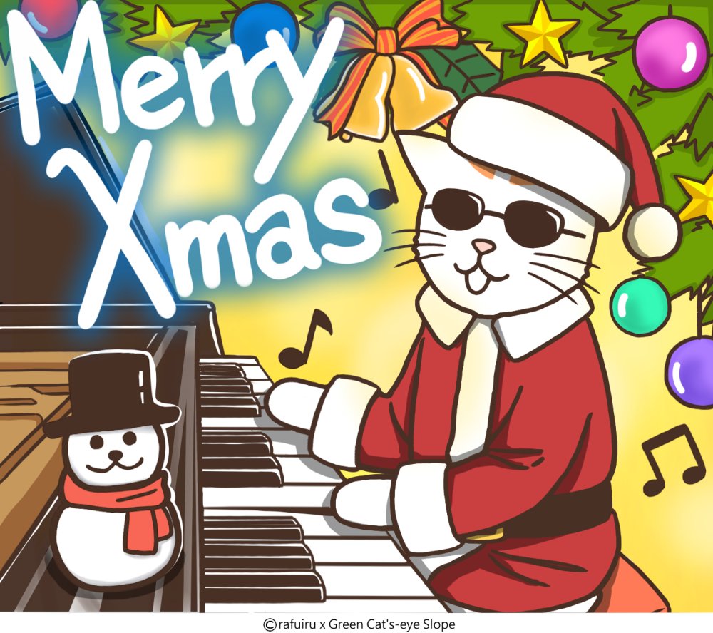 ASHIFARDI's tweet photo. Merry christmas！
#琺底 #音樂貓 #聖誕節 #cat #貓 #橘白貓 #白貓 #貓咪 #ねこ #ネコ #茶白猫 #christmas https://t.co/PQbDGbfq4v