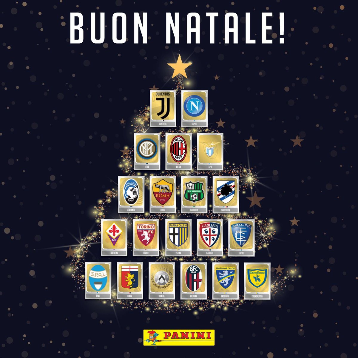 Auguri Buon Natale Juventus.Figurine Panini On Twitter Tanti Auguri Di Buon Natale Da Panini Merrychrismas Buonnatale2018