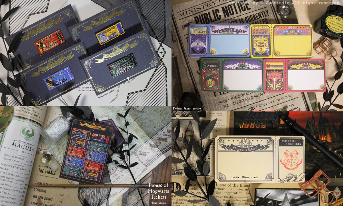 RT감사합니다

✨호그와트 통판 신청폼 안내✨

통판신청(최종오더) 👉 witchform.com/deposit_form/3…

+ 초소량 호그와트에서의 크리스마스 스티커
+ 정확한 재고 선점을 위해 폼변경
+ 후에 재고 일반판매만 있을 예정
(신청기간~01.08)