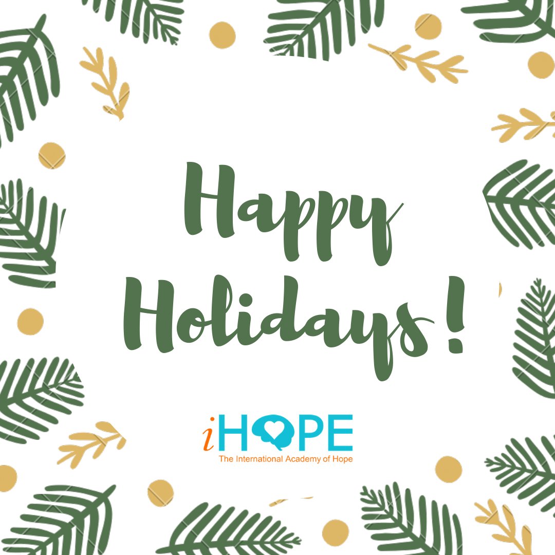 Enjoy the holiday season iHOPE, we'll see you soon! 🎊✨