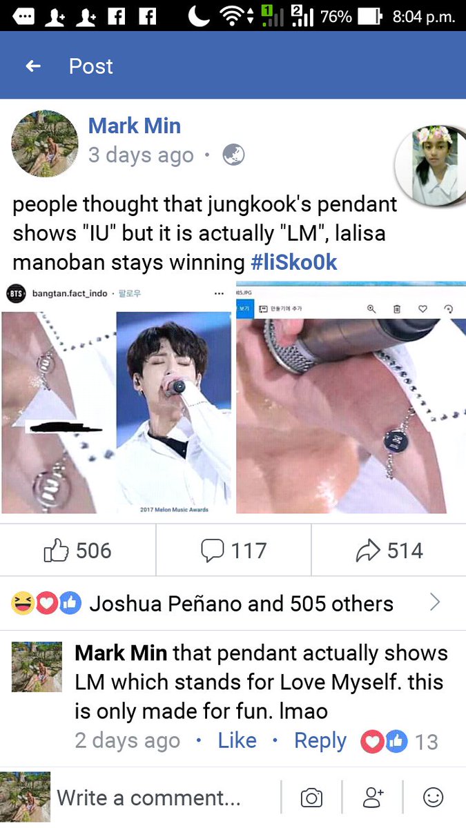 markmeyoongi's tweet photo. @FCKARMERlES BEFORE U SAY SOMETHING, MAKE SURE YOULL MAKE A RESEARCH ABT IT OKAY? PPL FROM TWT ARE ATTACKING ME FOR BEING SUCH A FOOL JUSQ THAT WAS FOR FUN JUSQ https://t.co/8lM5hLdX7f