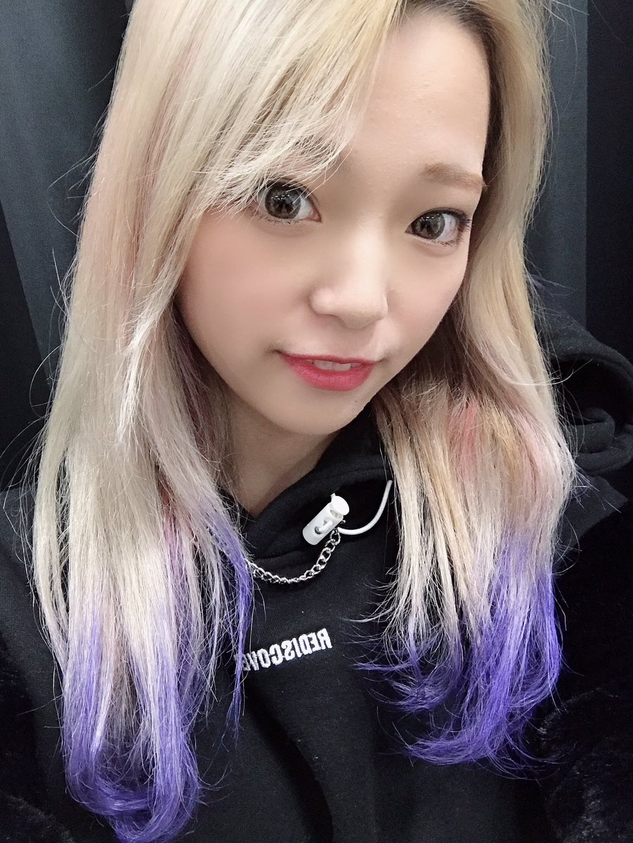 ট ইট র 湯上 響花 きょうきょう 今日も今日とてかきあげちゃん 今月は髪色があんま変わらなかったぶん髪型を変えてみたの