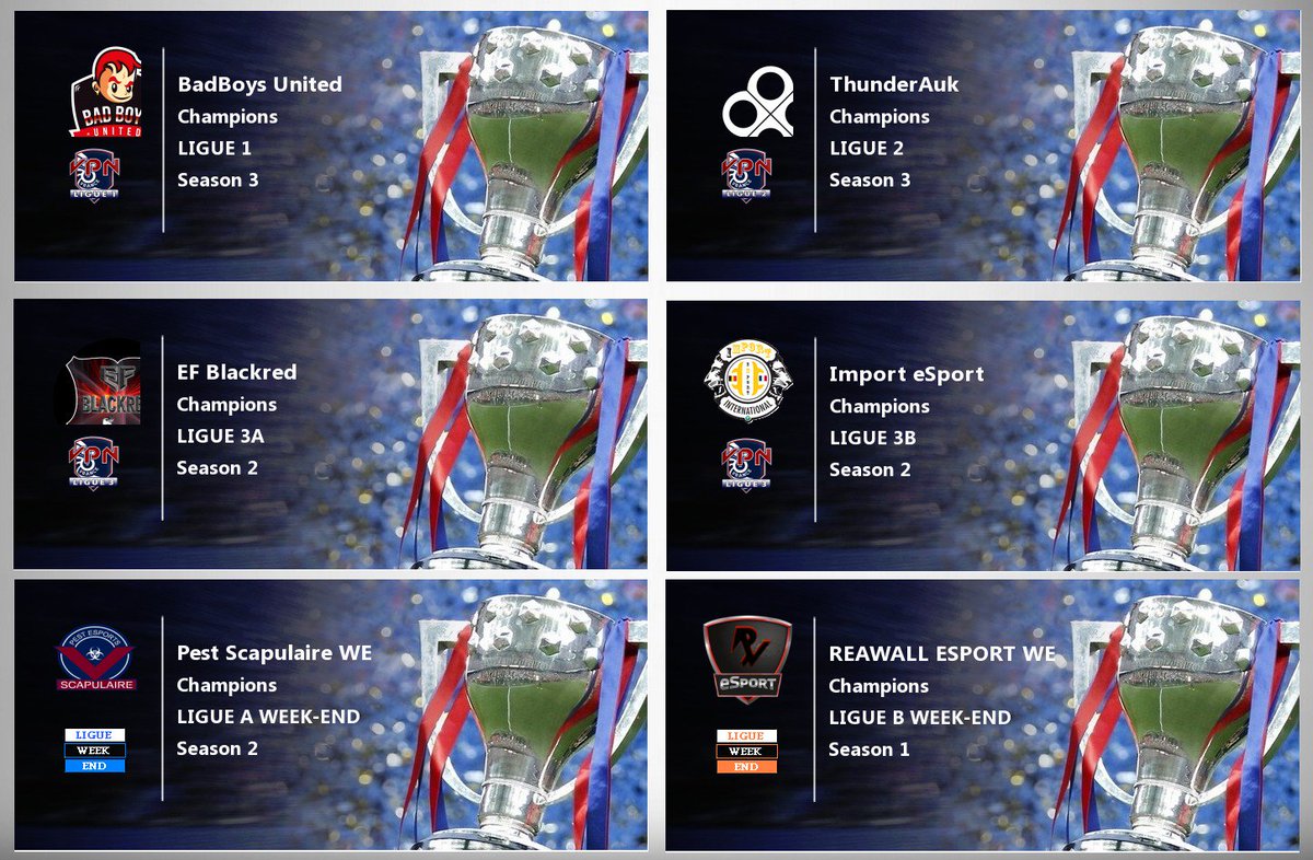 offvirtualproN's tweet image. La saison est Finie, Félicitation aux Vainqueurs de Chaque Ligue 💪

Voici le lien pour la pré inscription de la prochaine saison ➡️ 14 Janvier

🔗 docs.google.com/forms/d/e/1FAI…