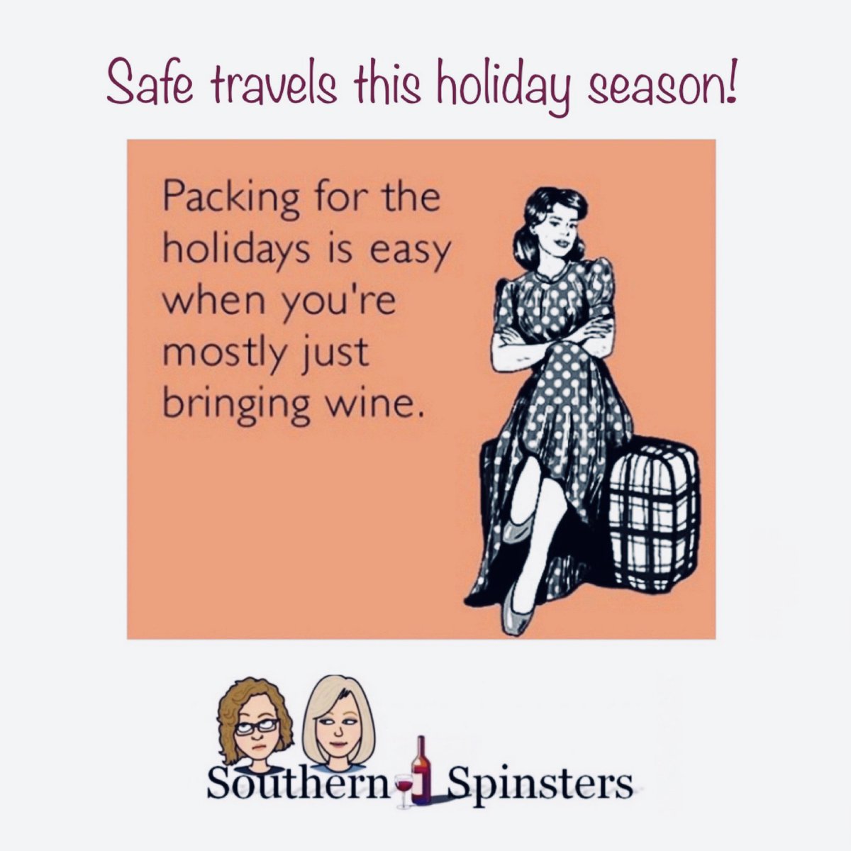 SouthernSpins's tweet photo. Married or single, this applies. #MerryChristmas!
#ChristmasDay #Christmas2018 #travel #podcast #SouthernSpinsters https://t.co/NQpmVfEiuq