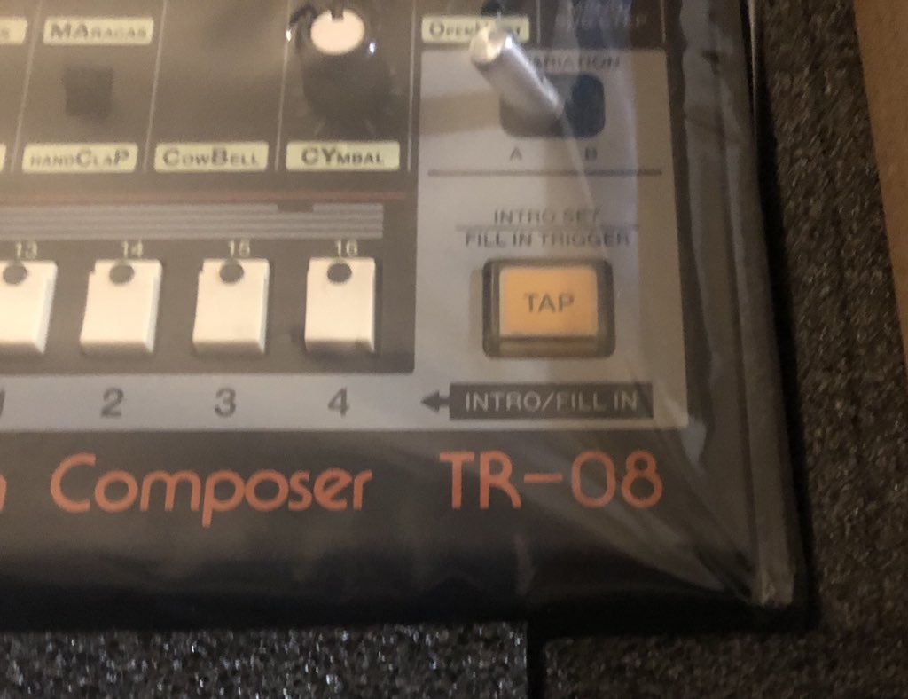 creepygeek's tweet image. High-school-drummer-me is screaming at me through time, “Traitor!” #HappyNewGear