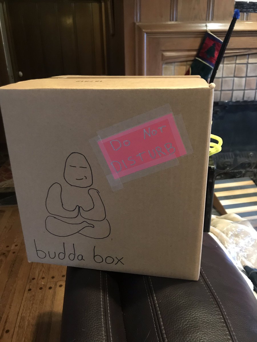 DavidMonlux9's tweet photo. My father dropping subtle hints about my phone use @SouthPark #buddabox https://t.co/4GKsyE39Ev