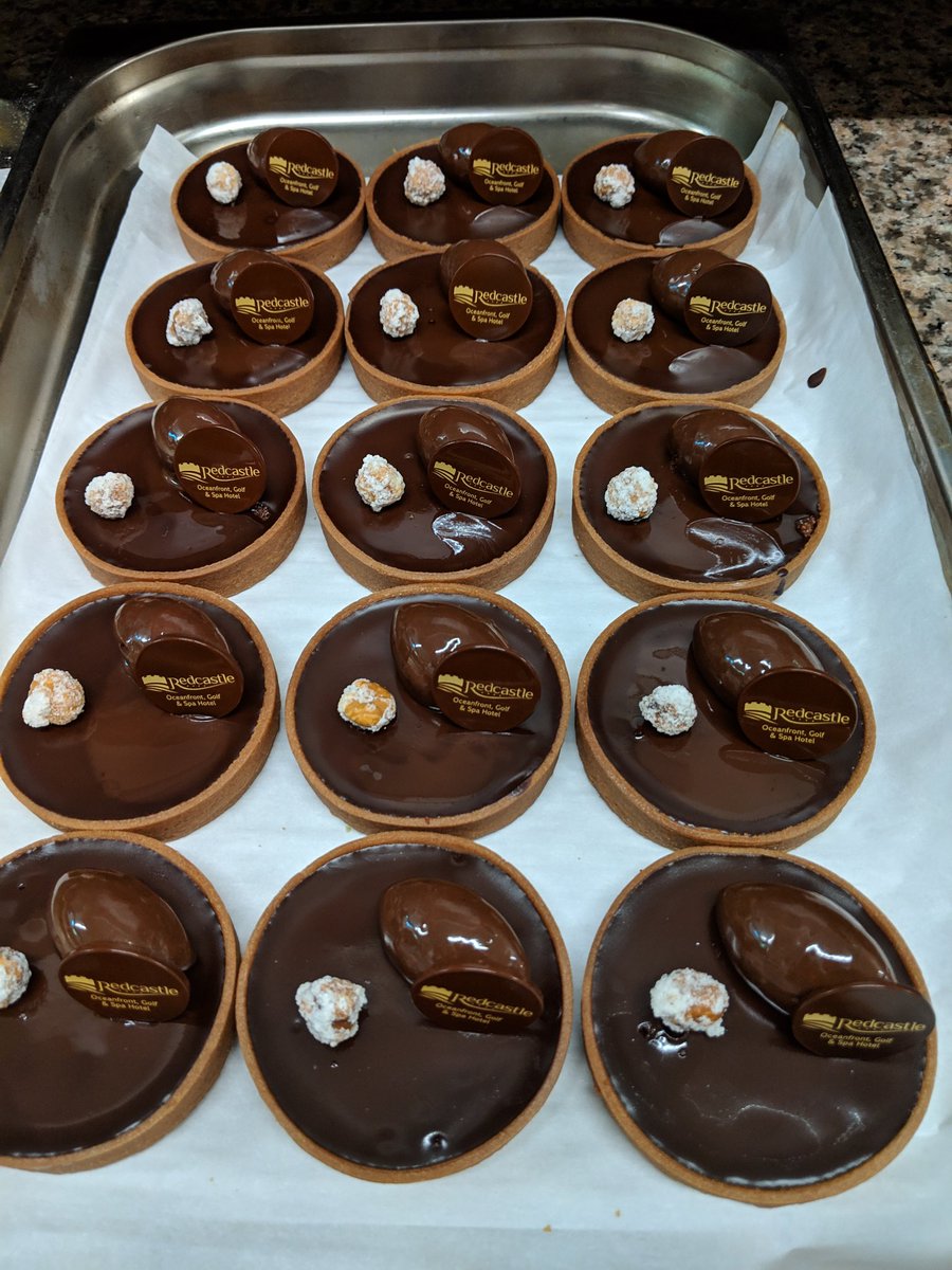 Chocolate &amp; Praline, Frosted Hazelnuts <a href="/RedcastleHotel/">Redcastle Hotel</a> #christmasday