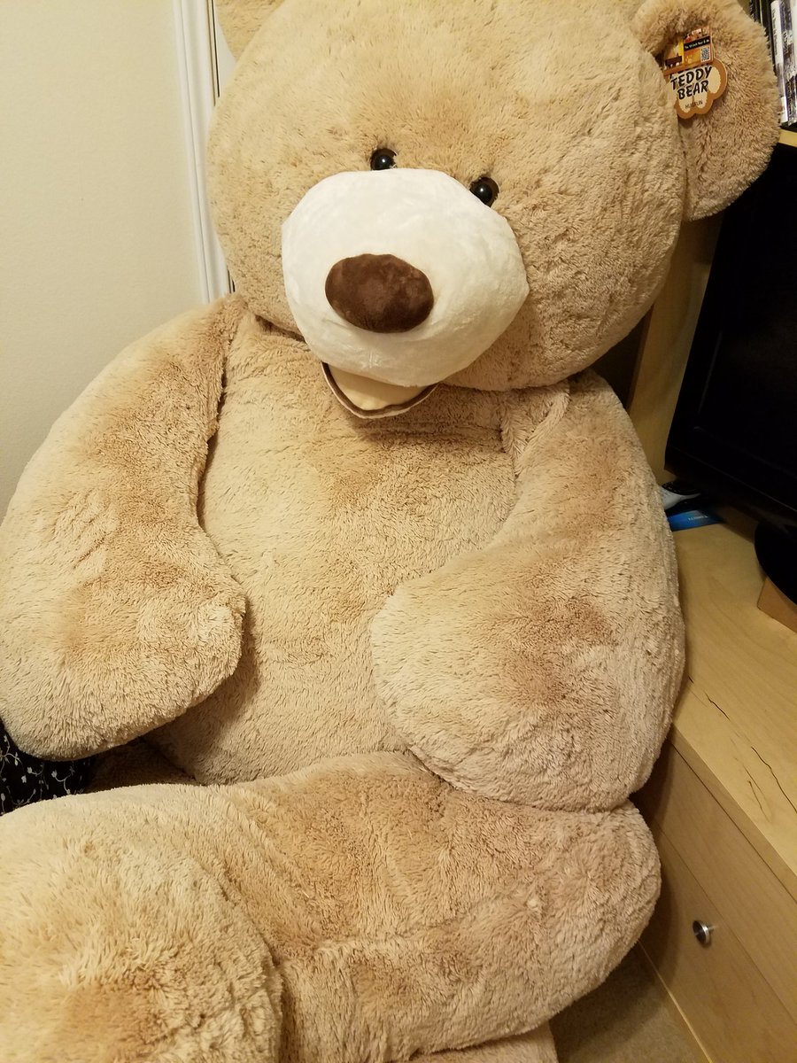 AmeriesAttic's tweet photo. #garythebear is kinda in the way a bit. https://t.co/NoXWDKdkHD