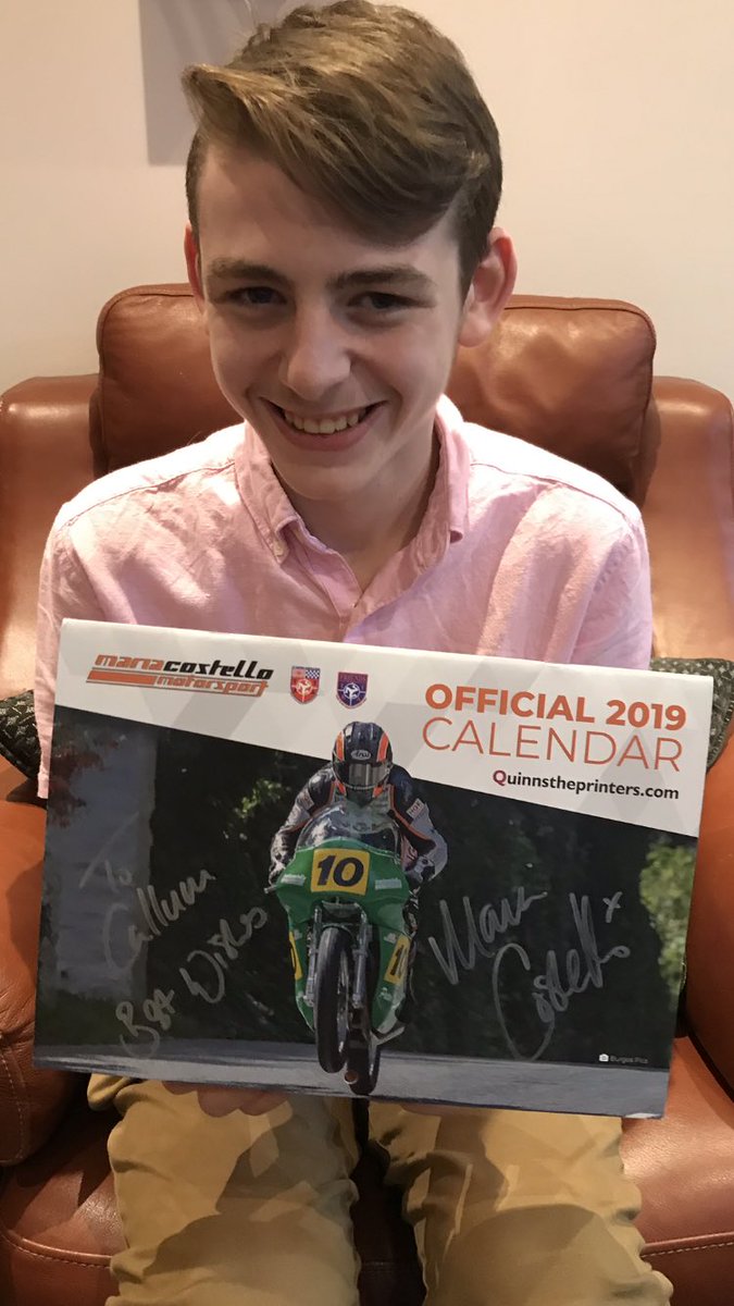 One happy chap <a href="/MariaCostello/">Maria Costello MBE</a> <a href="/CostelloSidecar/">CostelloSidecarRacing</a> thank you