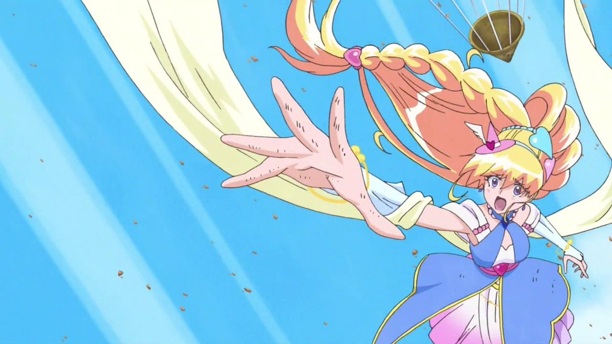 Hetax Film Twitterren 映画 魔法つかいプリキュアより サファイアスタイルのキュアミラクルさん あるキュアすなぁｗ