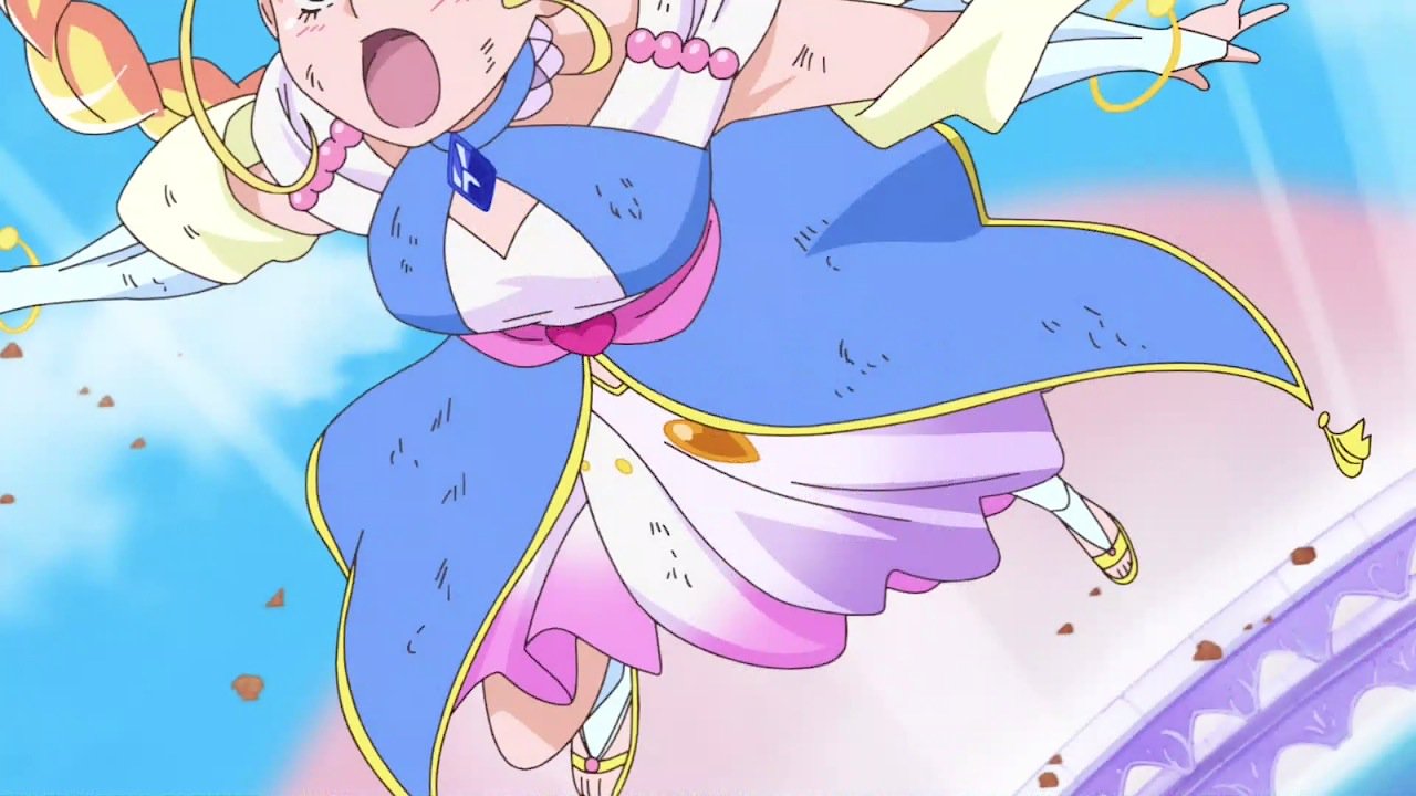 Twitter 上的 Hetax Film 映画 魔法つかいプリキュアより サファイアスタイルのキュアミラクルさん あるキュアすなぁｗ T Co Owvdn5ibtq Twitter