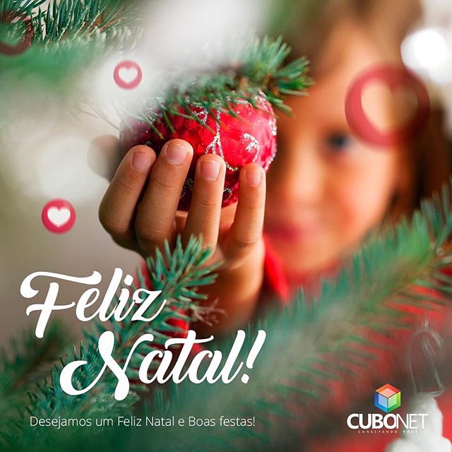 CuboNet's tweet image. Desejamos a todos amigos, colaboradores e clientes um Feliz Natal e Boas Festas! 🎄🎁🎅🏻#conexao #tecnologia #internet