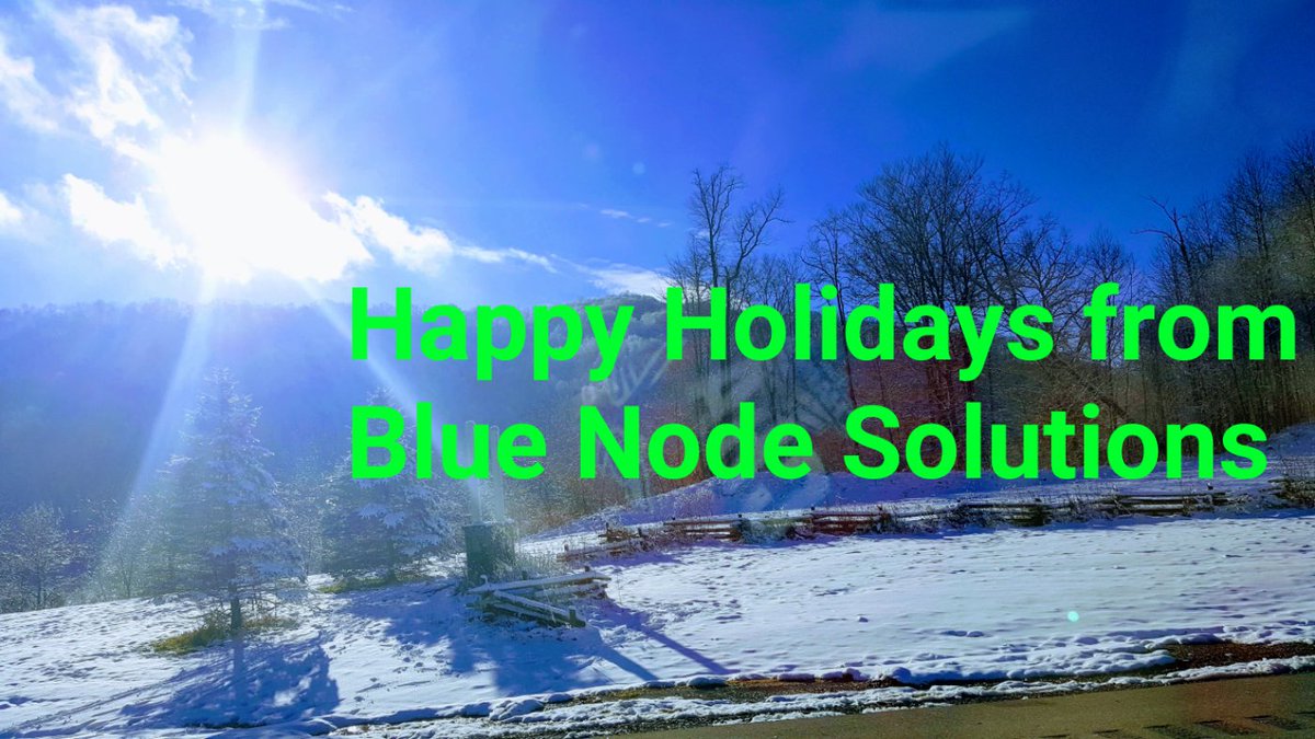 bluenodes's tweet photo. Wishing you and yours happy holidays. May the new year bring love, peace, joy and awesome software capabilities! https://t.co/2gVCg0cv3U