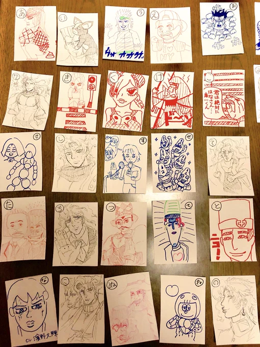 ジョジョのカルタを作りました!読み札分かるかな? 