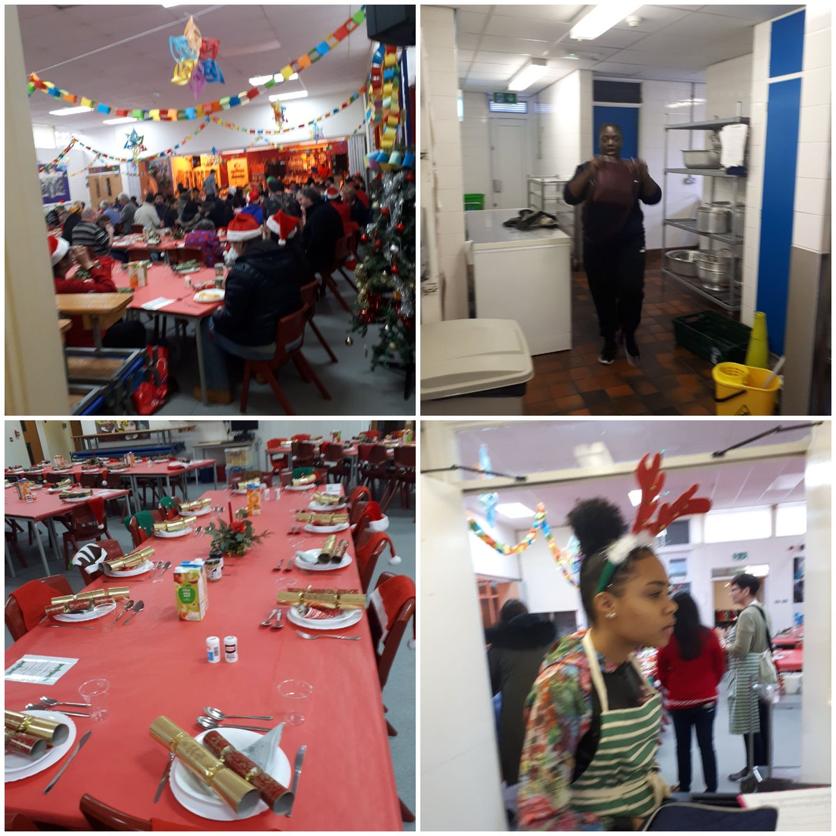 AnnIgbon's tweet photo. Happy to help @MSCFoodbank @StMarysMossSide for the community Christmas Meal. Brilliant event and thank you for all involved, donations and the lovely people. @kemoywalker @MCCMossSide  @MahdiTaarwale @HulmeLabourMcr @LucyMPowell @MCCHulme @ https://t.co/YkVCpWs6g4