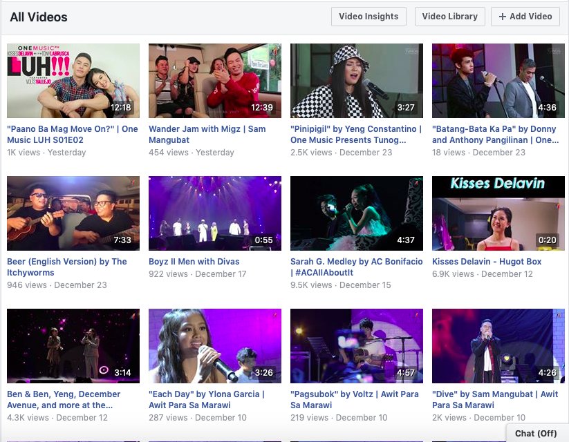 OneMusicPH's tweet photo. Don't have a YouTube account? Don't worry because we're moving some of our videos to our Facebook page! Catch your favorite series like #WanderJam, #SoundSchool, #OneMusicLUH, and #TunogStarMagic right on your phone! Visit the One Music PH Facebook page to watch more! https://t.co/vhxUjguQT6