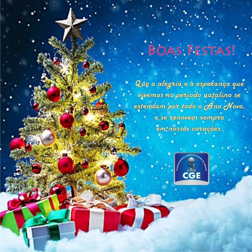 cge_se's tweet photo. #CGEcelebra
A família CGE deseja a todos um Feliz Natal repleto de reflexões e realizações!!! 🎄✨🎅🏻 https://t.co/wq9QijB3Hm