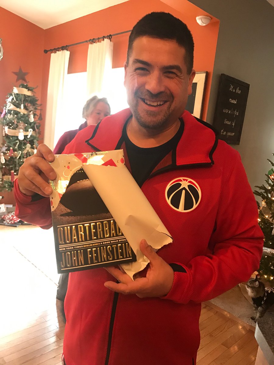 david_dsokol's tweet photo. I waited in hopes I'd receive it for Christmas. Look what I got today ⁦@JFeinsteinBooks⁩ from my daughter ⁦⁦@emily__sokol⁩ #christmasdayreading https://t.co/kTcGTeLFaR
