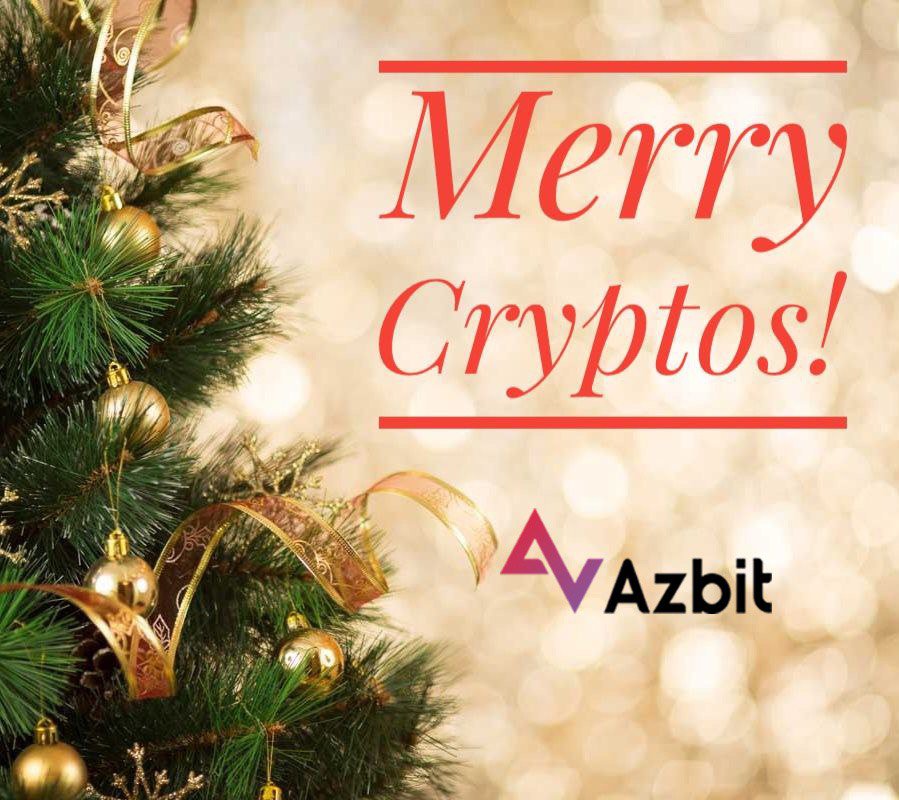 azbit_news's tweet image. Dear friends, we most sincerely wish you a Merry Christmas and Merry Cryptos!  #Christmas is an amazing time when miracles do happen. #Azbit has already get your #gifts under the tree. 🎄🎁 Just keep on following and get ready for the big #surprise! #tokensale #bonus #BTC #ETH