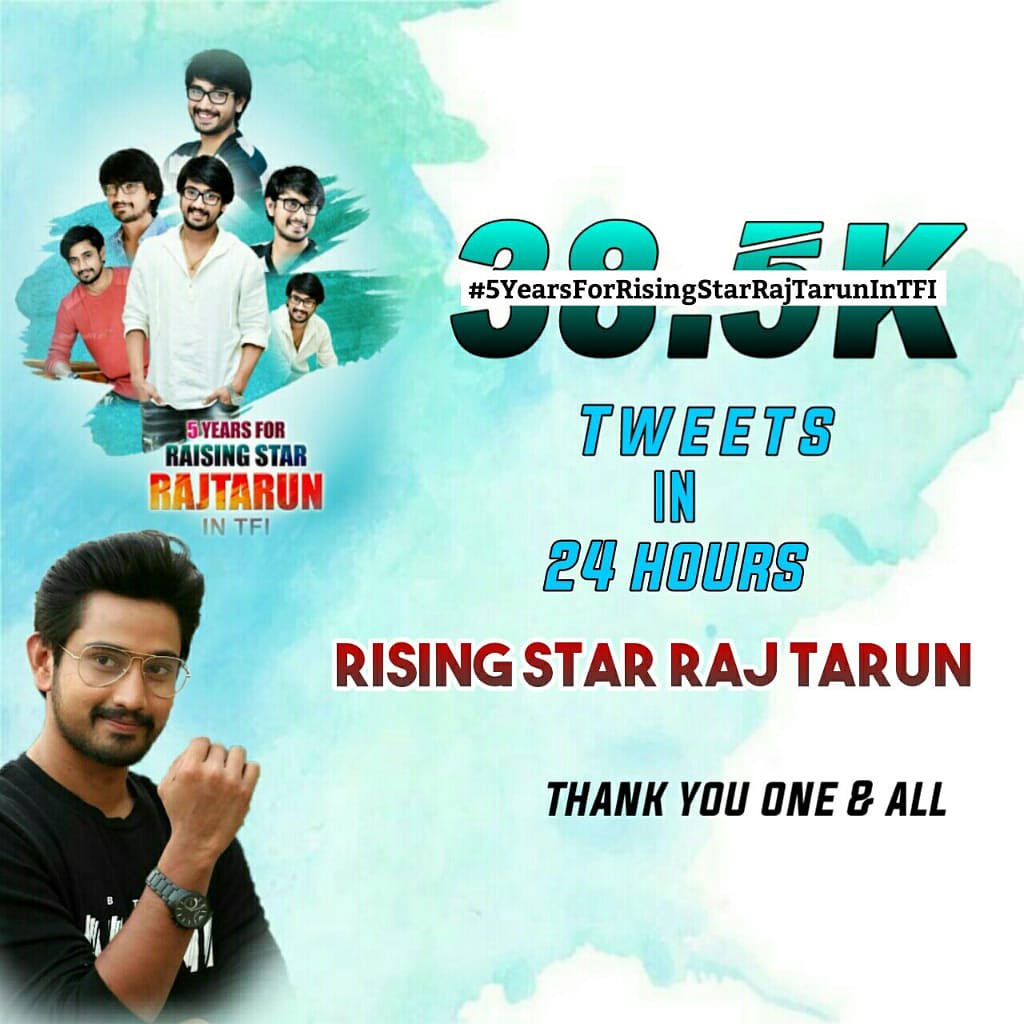 itsVijay__'s tweet photo. @itsRajTarun finally we made this much for you annayya, once again congratulations, #5YearsForRisingStarRajTarunInTFI,,
LovetowardsRajtarun never  fall down from my heart and thoughts.. 😍😍😍 https://t.co/rrHa08D9Xm