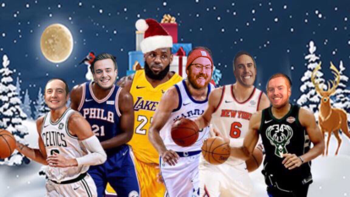 BestAvailable1's tweet photo. Merry Christmas from your favorite pod boys! #BestAvailablePod #NBAXmas https://t.co/gBRbuAT1qc
