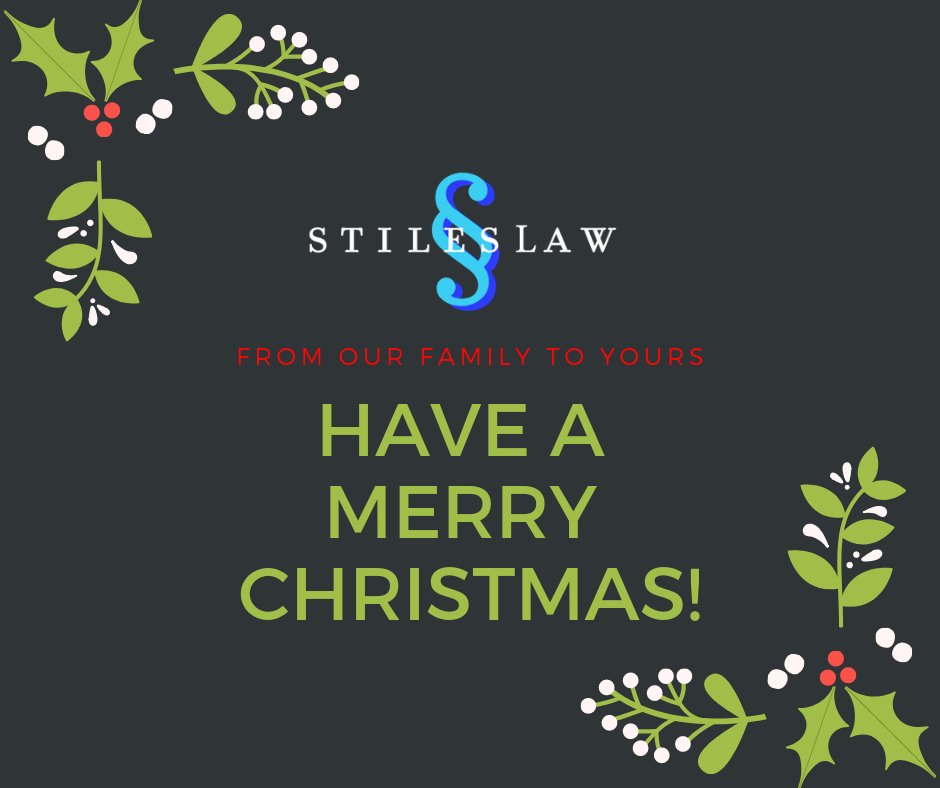 Stiles_Law_LLC's tweet photo. We hope your day is merry and bright! https://t.co/ssN8EKl9nB