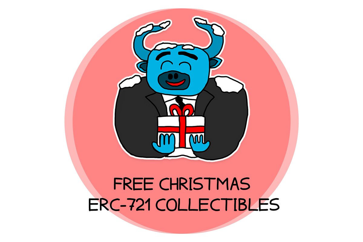 Tokenville_TV's tweet photo. Christmas without gifts is not real Christmas! That's why we've prepared some exclusive and absolutely FREE ERC-721 collectibles for you! Just follow the link and collect your gift: https://t.co/oRlLGIr1wq
#mannotaur #gift #christmas #tokenville https://t.co/97vHywkNwk