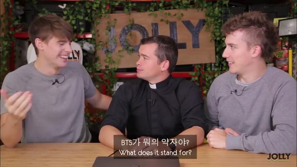 _radarjinx_'s tweet image. BRITISH PRIEST reacts to &quot;Idol&quot; by BTS youtu.be/4MoXOfPYNo4

 #wholesome #insightful #textualanalysis #westernlens #butthe2guysdidtheirresearchwow #cutepriest #hecandance #buthesapriestsooo #nottodaysatan
