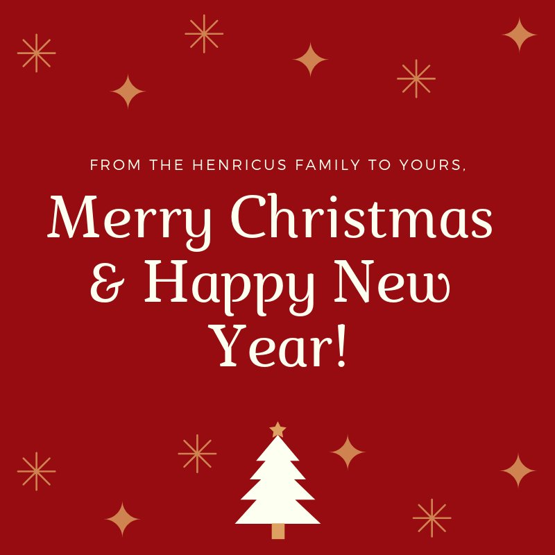 Merry Christmas and Happy New Year! As a reminder, Henricus will only be open December 27-30 this week and will reopen January 22.