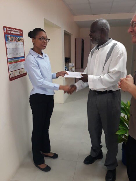 ChangeAgent2T's tweet photo. Meet 2018/2019 awardees of the Inaugural Marlon King Memorial Scholarship: Onyx Mathison (Secondary Level) &amp; Amekeda Wallen (Tertiary Level). Educational empowerment of #personswithdisabilities - the gift that keeps on giving. Thanks to #JSB for admin &amp; #JCPD &amp; #CDA for marketing https://t.co/bap7DScvOE