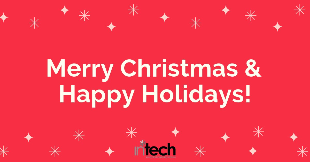InTechIMS's tweet image. Wishing you a Merry Christmas &amp;amp; Happy Holidays surrounded by your family and friends!