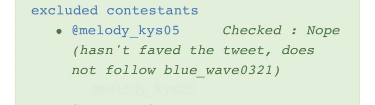 blue_wave0321's tweet photo. @melody_kys05 

알티 추첨했습니다!!
당첨 축하드려요:) 디엠 드릴게요😆😆 https://t.co/vFRKbEiNKm