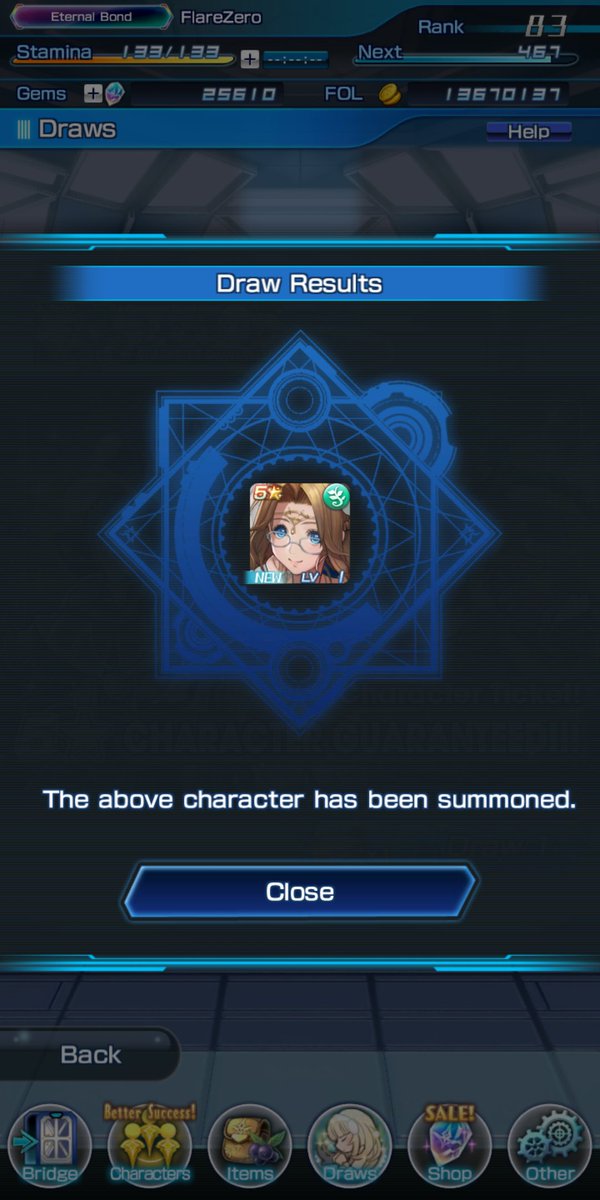 FlareZero's tweet image. Got Sarah from a Ticket!
#STAROCEANANAMNESIS #luckdraw