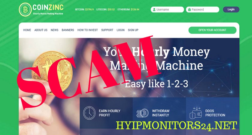 Hyipmonitors_24's tweet photo. Coinzinc
Status: Not Paying
https://t.co/0NwMqCemmG
#scam #scamhyip #cryptocurrency #hyipnews #hyipreview #hyipinvestor #bitcointalk #CryptoNews https://t.co/LQhxyJP2lX