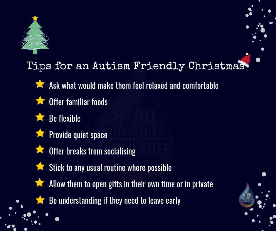 stephstwogirls's tweet photo. This might be helpful if you’re going to spend some time with an autistic person over Christmas #autism via @H2AuStuffofLife https://t.co/XmVjTYrEUl