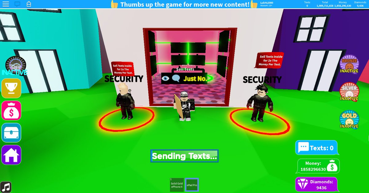 Where Are The 4 Phones In Texting Simulator Roblox 2020