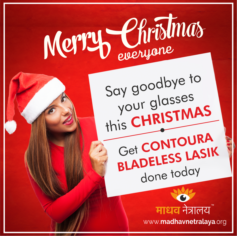 MadhavNetralaya's tweet photo. Make your Christmas memories glasses free and get your LASIK done today at Madhav Netralaya with the best world class technology.
#Madhav #Netralaya #Lasik #MadhavNetralaya #Nagpur https://t.co/uoltZkcV0b