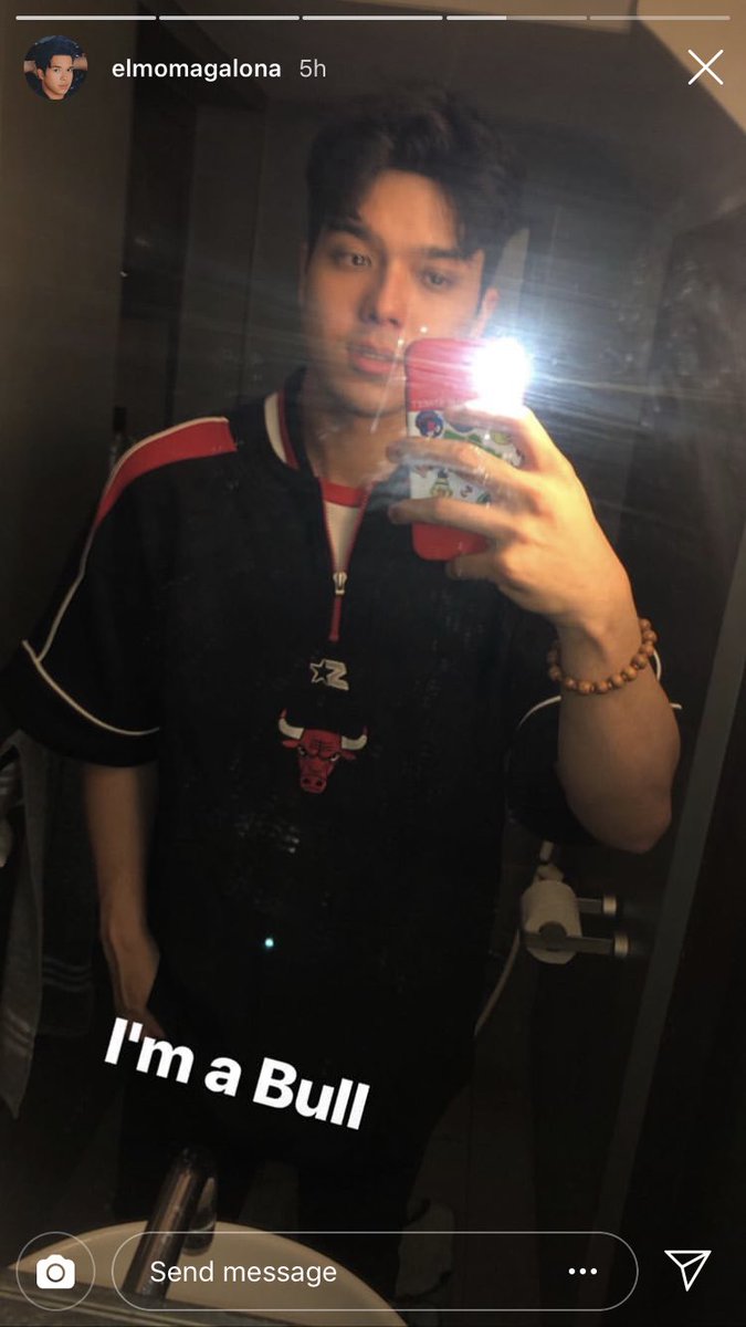 elmonatics's tweet photo. Elmo Magalona IG stories update. #ImABull #ElmoMagalona https://t.co/zXYV3MPixD