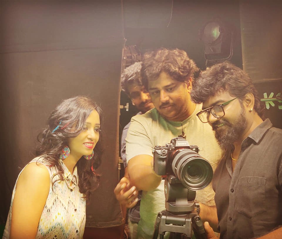 Rewind 2018 ..... surely you will enjoy this song composed by #SingerMalavika ......shoot completed....post production work started .. .....The dedication and energy you have shown to complete the song was amazing ......good work team .... Song will be released on 30th December.