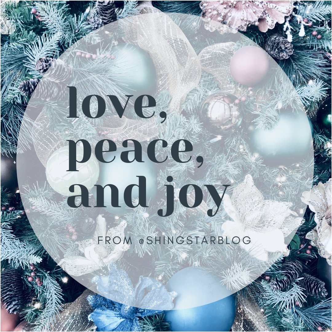 ShingStarBlog's tweet photo. Merry Christmas to all who celebrate this holiday season. 🌟🎄
*
*
Wishing everyone today and everyday much love, peace, and joy. 😊
*

#merrychristmas #holidayseason #peace #love #joy #joyfultime #timewithfriendsandfamily #givingseason #muchlovetoall #shiningstarreviews https://t.co/ixwwBzfkxn