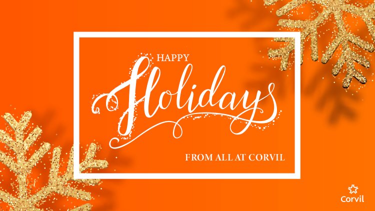 CorvilInc's tweet photo. We would like to wish you all the very best this holiday season. We thank you for making this an amazing year and we're looking forward to an even bigger and better 2019 #Corvil #2019 #HolidaySeason https://t.co/tMNbu6qt0r