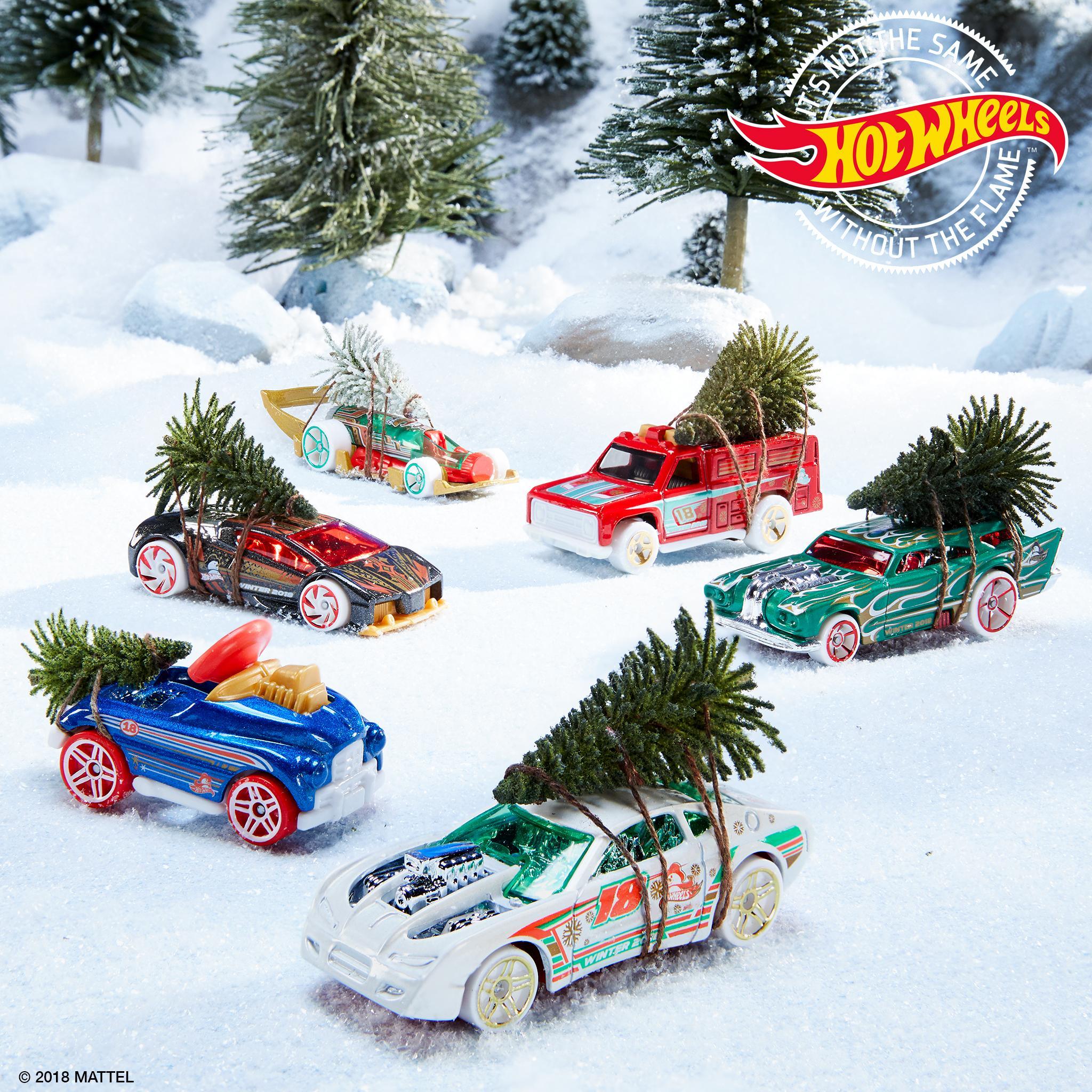 christmas hot wheels 2018