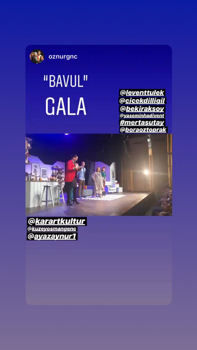 aynurayaz's tweet photo. Dün akşam ⁦@karARTkultur⁩ ⁦@Karart_PR⁩ #Bavul 🎭 oyunumuzda emeği geçen başta teknik ekibimize, çok değerli destekçilerimize ve herkese sonsuz teşekkürler ediyoruz. ⁦@kuzeyosmangenc⁩ https://t.co/I3PYATEG71