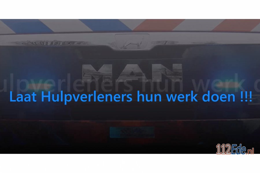 🚨 Laat Hulpverleners hun werk doen! 112.press/QvLBf0 112Ede https://t.co/vXwgVCz032