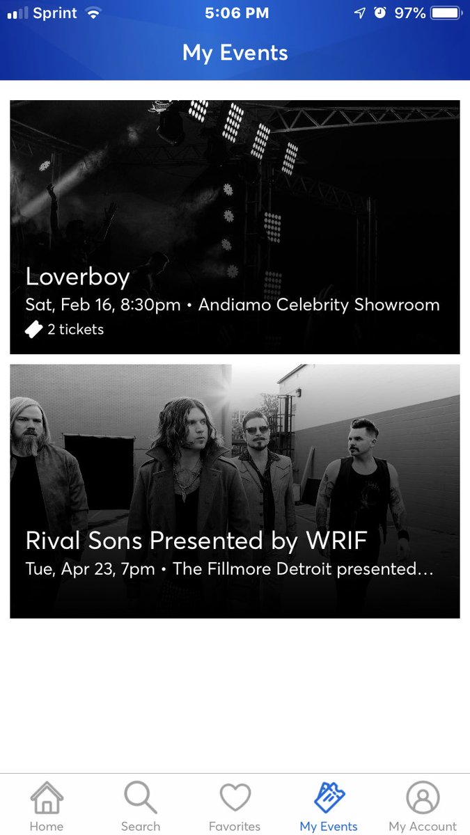 MorencyAngelQ's tweet photo. 2019 is shaping up Nicely!! @loverboyband @rivalsons #rockandroll https://t.co/qnOzXWs0zg