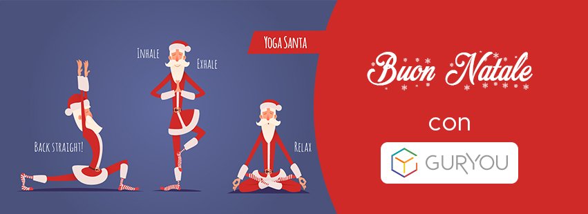 Guryou's tweet photo. Che le feste di Natale portino ispirazione, benessere e serenità a tutti voi! Buon Natale da tutto lo Staff di #Guryou! 💫🎄🎅🏻😌 #BuonNatale #InternetOfWellness https://t.co/cJw8aeyXmQ